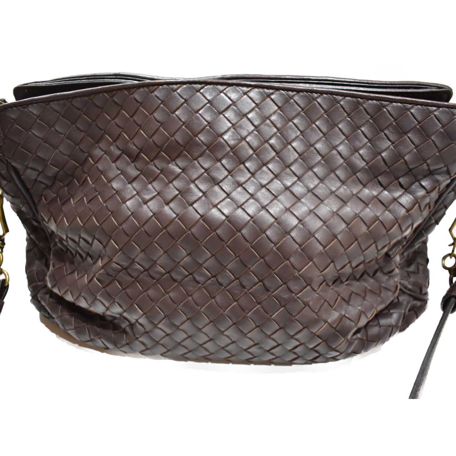 Bottega Veneta Shoulder Bag Leather Black